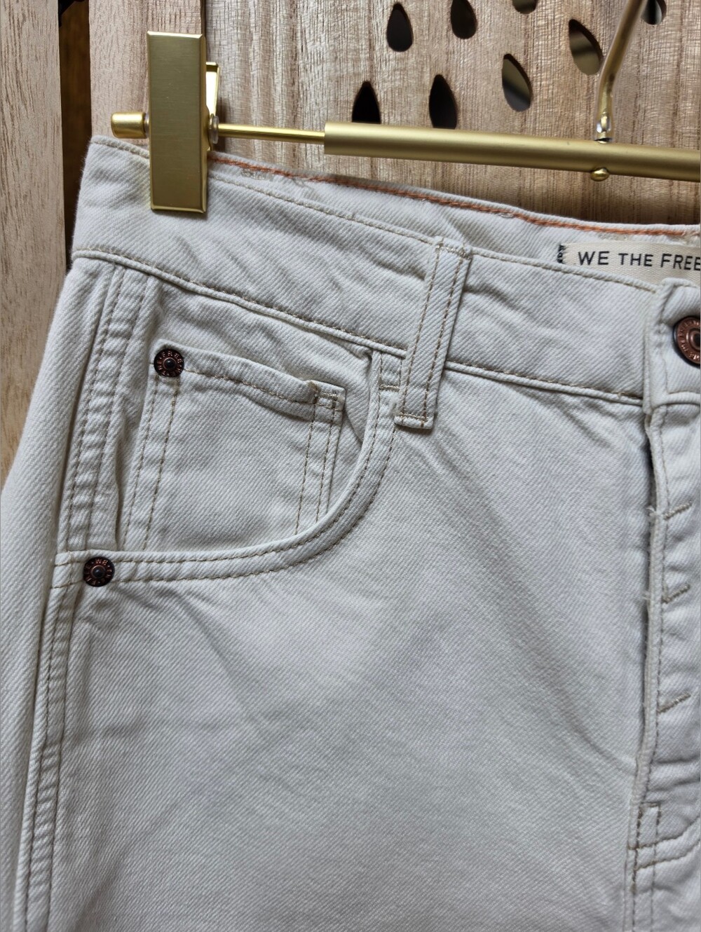 NWOT We the Free Good Luck Mid rise barrel jeans - Picture 7 of 16